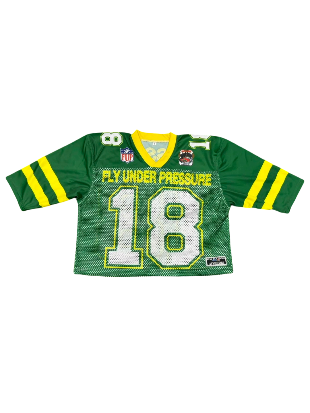 FUP FOOTBALL JERSEY GREEN AND YELLOW