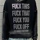 F**K YOU RHINESTONE HOODIE