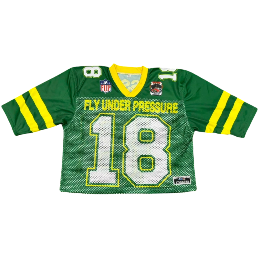 FUP FOOTBALL JERSEY GREEN AND YELLOW