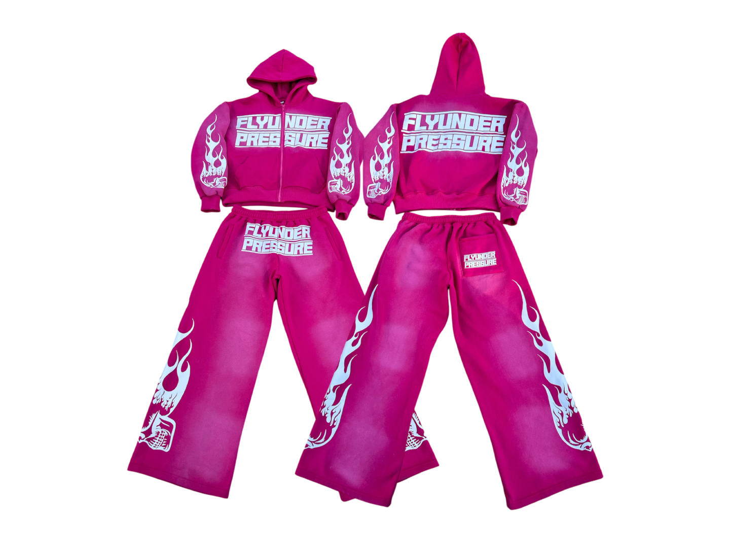 FUP BAGGY SWEATSUIT PINK