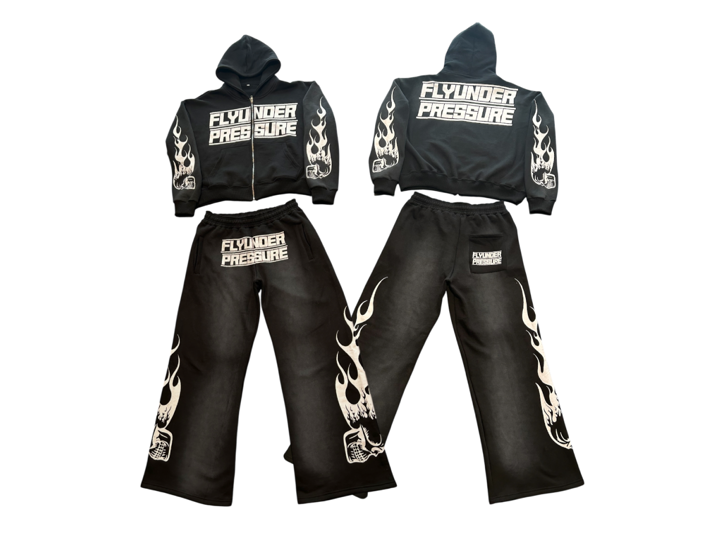 FUP BAGGY SWEATSUIT BLACK