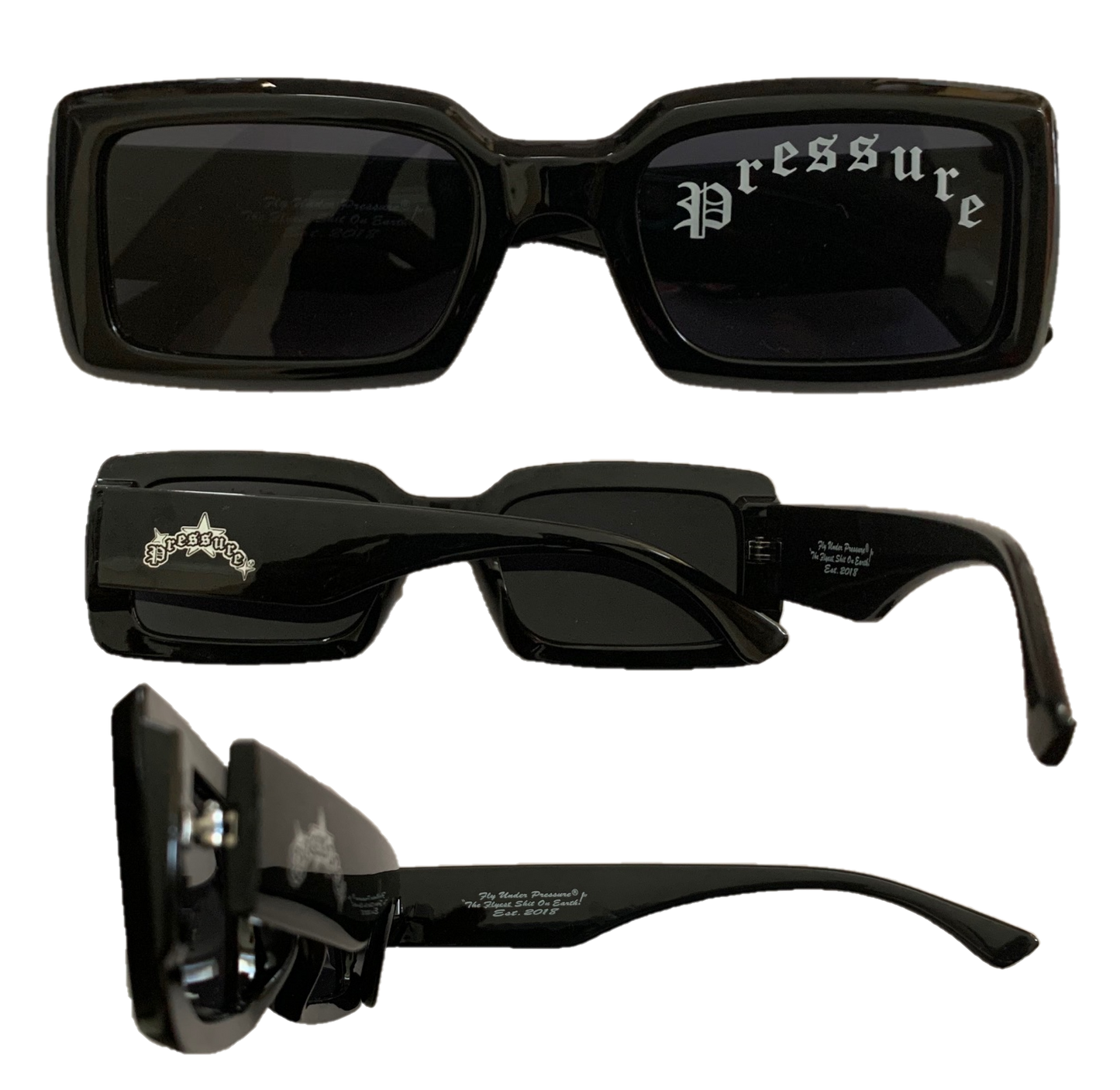 BLACK PRESSURE BLOCKERS SHADES